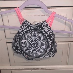 Halter bikini top